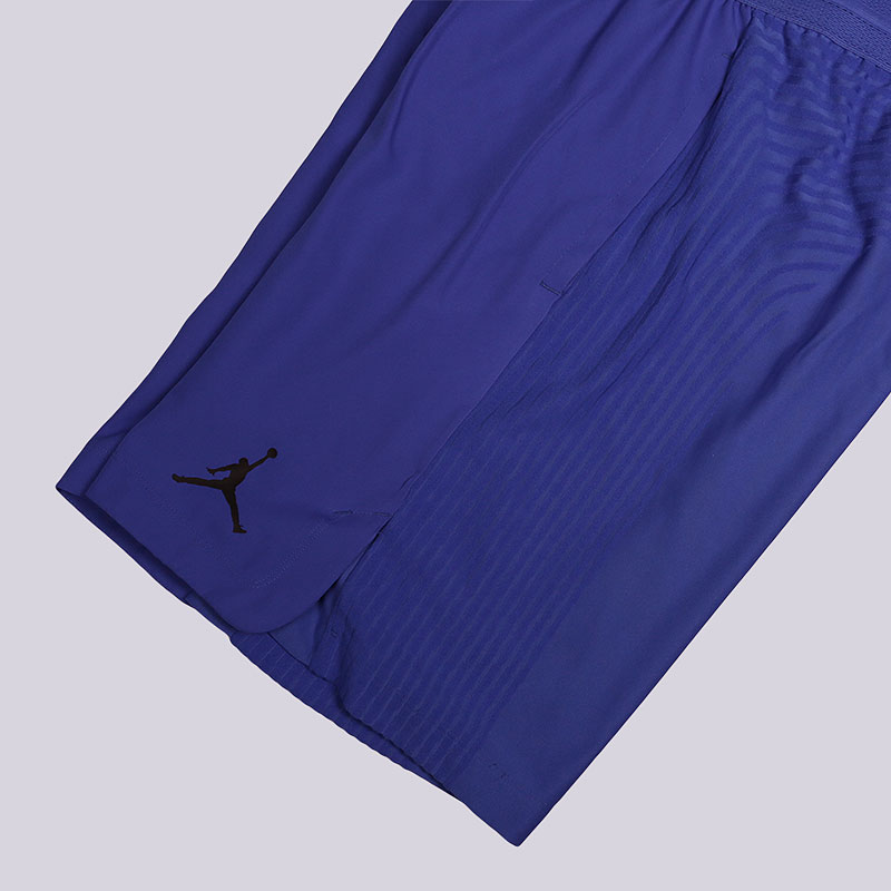 мужские синие шорты Jordan Ultimate Flight Basketball Shorts 887446-405 - цена, описание, фото 2
